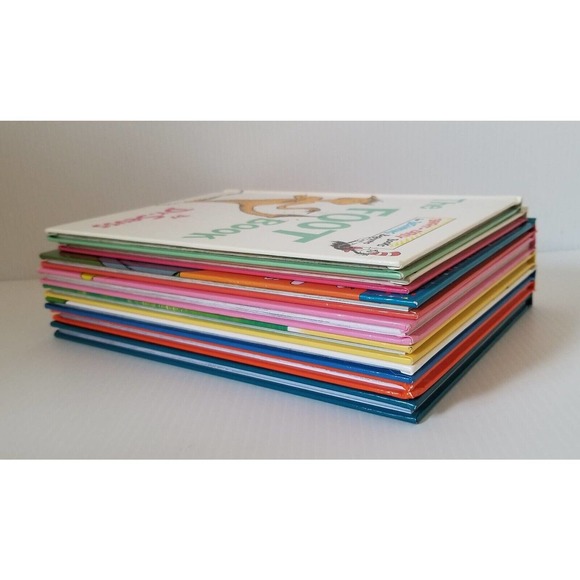 Lot 8 Dr. Seuss Beginner Books Bright & Early Cat Hat Library Children Hardcover - Picture 13 of 13